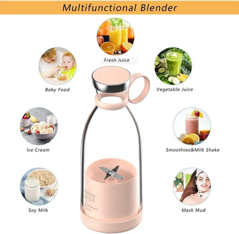 Portable Juicer Blender (USB Rechargeable)
