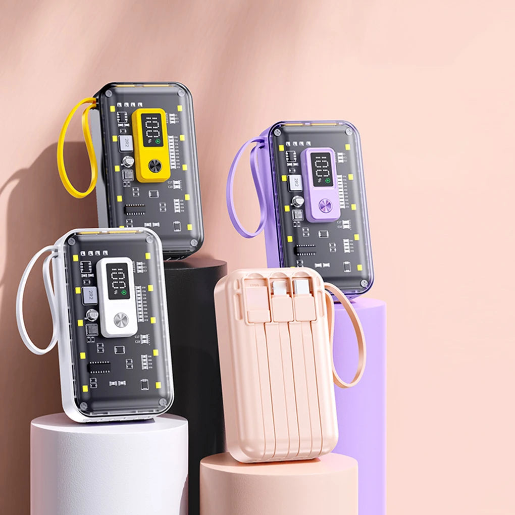 22.5W 10000mAh portable fast charging mobile power box
