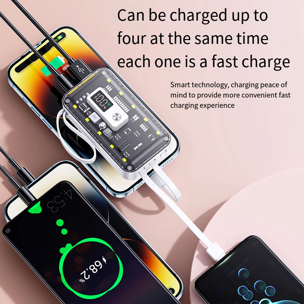 22.5W 10000mAh portable fast charging mobile power box