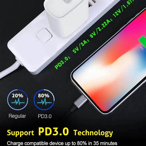 2026 Original 20W USB-C Power Adapter For iphone 17 16 15 mini Pro Max Type C fast charger for Apple Cable for iPhone 14 13 Plus