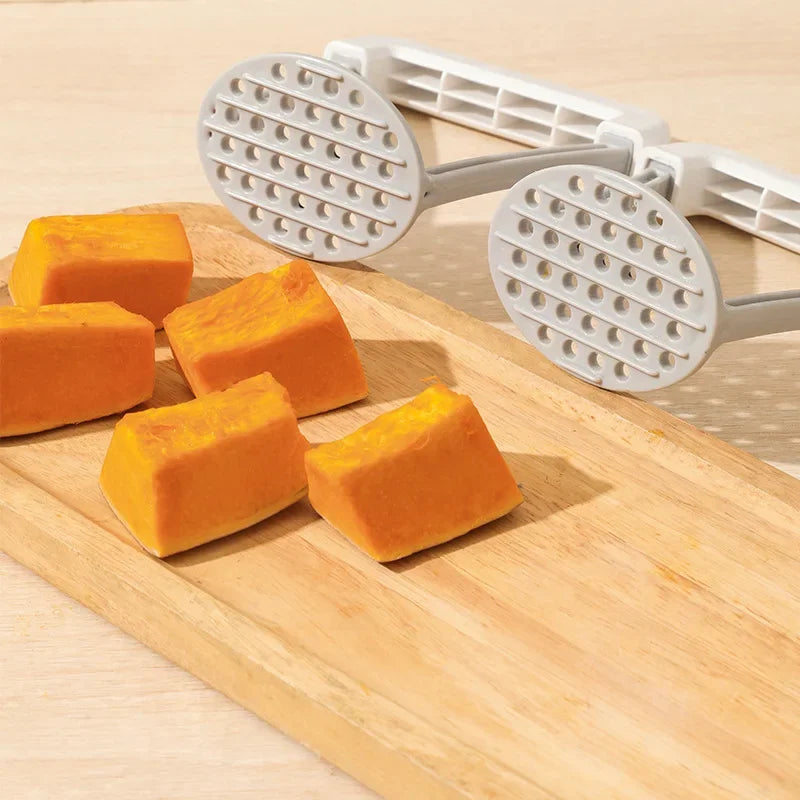 Manual Potato Masher Presser Home Use Sweet Potato Non-Slip Handle Fruit Vegetable Juicer Kitchen Gadgets Tools
