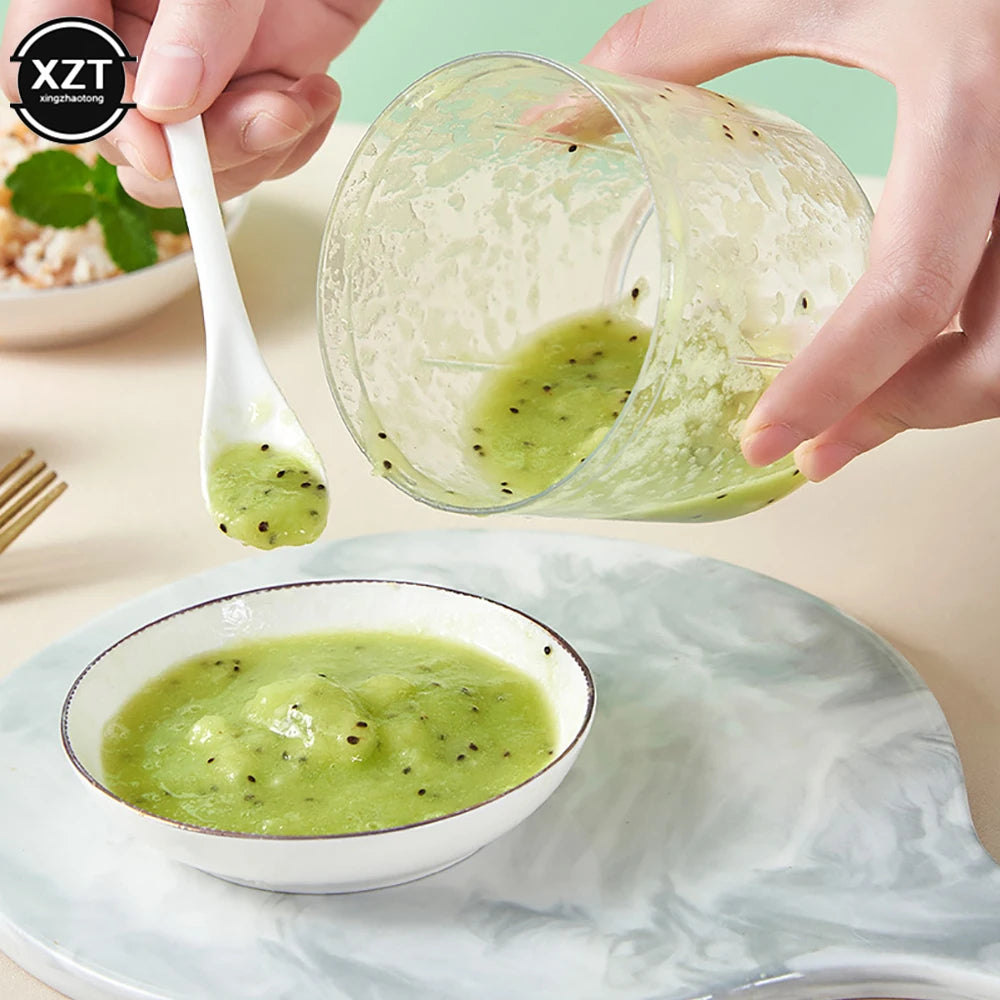 400ML 3/2 Blades Multifunction Manual Garlic Mincer Vegetables Cutter Hand Shake Beating Garlic Chopper Masher Kitchen Gadgets